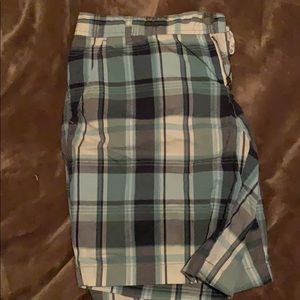Blue plaid Aeropostale Shorts